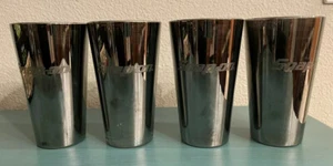 Vintage Snap On Bier Quecksilber Gläser (4) Sammlerstück selten - Bild 1 von 8