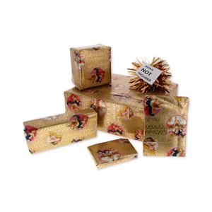 12 Sheets Disney Princess Printed Gift Wrap paper and Decorative Tag Christmas - Picture 1 of 7