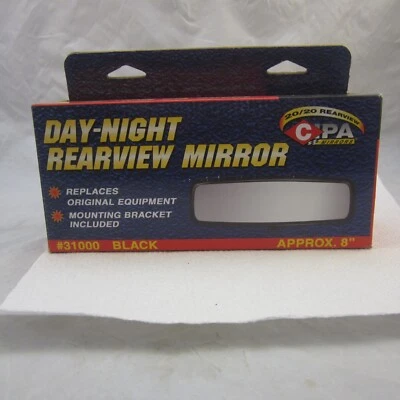 Interior Rear View Mirror CIPA USA 31000 Day Night Rearview 31000 black. - Image 1 of 4