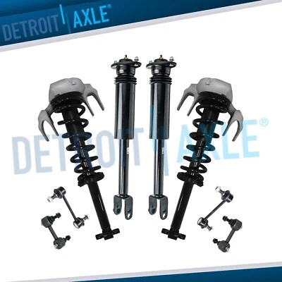 Amortiguador trasero de resorte helicoidal de puntal delantero de 8 piezas para Cadillac CTS 2003-2007 Foto 1 de 4