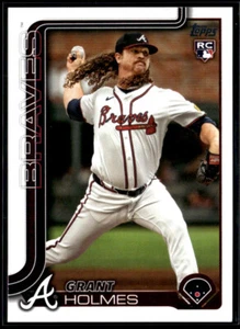 2025 Topps Series 2 Grant Holmes #414 Rookie Atlanta Braves - Picture 1 of 2