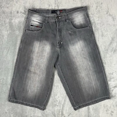 Lot 29 Vintage Mens 36 Gray Y2K 90s %100 Cotton Jeans Baggy Wide Leg Skater READ - Image 1 of 4