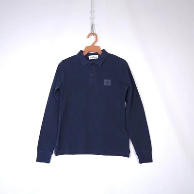 Stone Island Junior Polo Manga Larga Parche Programa 10 años 142 cm Foto 1 de 4