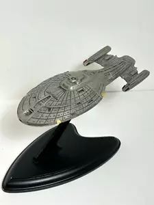 Franklin nave stellare Star Trek USS Voyager NCC-74656 peltro 1995 come nuova - Foto 1 di 20
