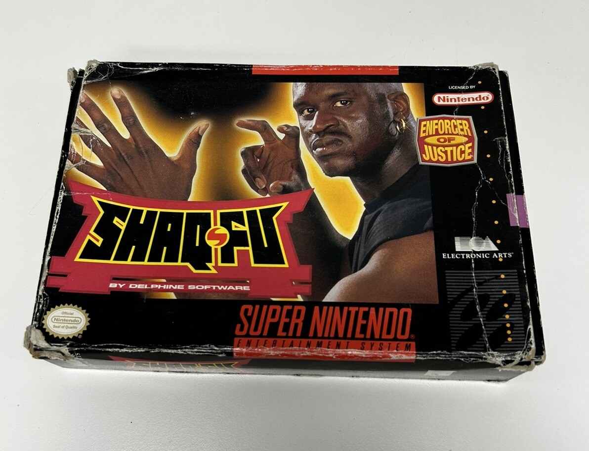 Nintendo SNES Shaq-Fu Video Games for sale | eBay Nintendo SNES Shaq-Fu Video Games for sale | eBay