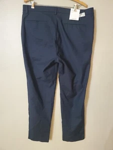 Pantalones chinos Calvin Klein azul marino 36x30 calce ajustado modernos elásticos precio de venta sugerido por el fabricante $80 #1415 - Imagen 1 de 17