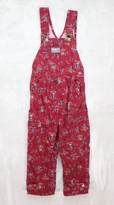 Rare Kids Vintage 1970s OshKosh B'gosh Vestbak Ski Corduroy Overalls Bibs USA 5 - Bild 1 von 10