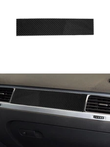 Co Driver Central Control Trim Cover Decor Carbon Fiber For VW Touareg 2011-2018 - Picture 1 of 12