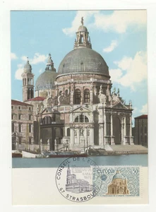 EUROPA tampon Strasbourg 1er jour FDC 1971 France carte maximum /T2693 - Picture 1 of 1