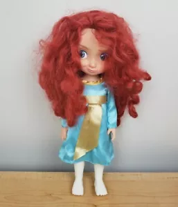 Disney Principesse Animatrice Bambola 16” Bambino Merida Coraggiosa - Foto 1 di 9