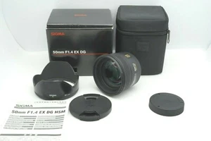 【MINT】 Sigma 50mm F1.4 EX DG HSM for Canon from Japan A266 - Picture 1 of 10