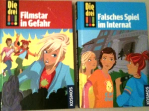 2 x Die drei !!! (Ausrufezeichen) - Filmstar in Gefahr /Falsches Spiel im Intern - Bild 1 von 1