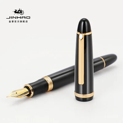 Pluma Estilográfica Jinhao X350 X850 Acento Dorado Tapa Tornillo 159's Brothers 32g 37g Foto 1 de 4