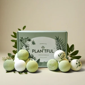 Natural Organic Handmade Bath Bombs 12 Gift Sets Luxurious Aromatherapy Perfect - Picture 1 of 1