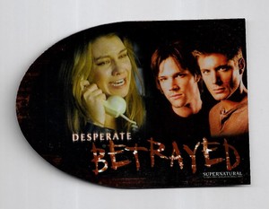Supernatural Season 3  Inkworks 2008 Betrayed Foil Die-Cut Card BT.5