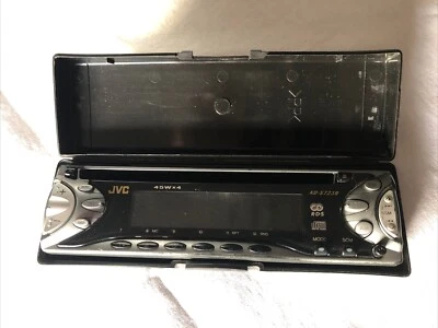 JVC kd-s723r Frontalino Estraibile Con Custodia Autoradio Watt 45x4 - Immagine 1 di 4