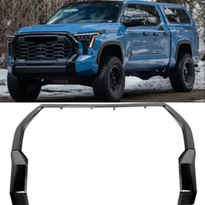 Moldura de parachoques delantero negro brillante apta para Toyota Tundra 22-2024  - Imagen 1 de 7