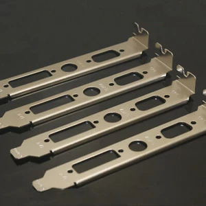 For CRT VIDEO DVI Metal PCI Single-row Graphics Card Block 12CM PCI Bracket Part - Picture 1 of 5
