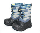 Merrell Unisex Child Snow Quest Wp Insulated Boot Size 5 Gray Blue Ml265180