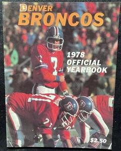 Denver Broncos 1978 Official Yearbook Craig Morton Lyle Alzado - Picture 1 of 3