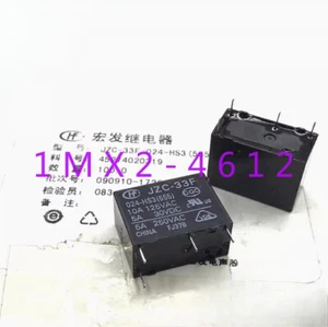 10 piezas usado HF JZC-33F 024-HS3 (555) 24VDC 10A/5A cuatro pines #A6-14 - Imagen 1 de 4