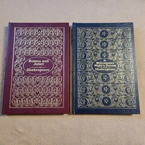 Romeo And Juliet & A Midsummer Night's Dream, Shakespeare, Easton Press Editions - Picture 1 of 18