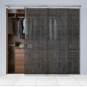 Panel Track Sliding Vertical Blinds 36-153"W (3-7 Panels) - Cayla - Picture 1 of 45