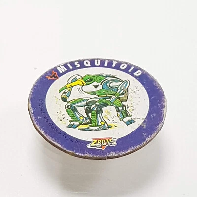 ZBots Misquitoid CARDBOARD CARD Galoob Burger King Club Z Bots Morphbot micro - Image 1 of 3