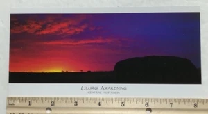 Uluru Awakening, Central Australia Oversized Postcard - Picture 1 of 2