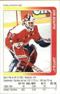 1991-92 Panini Stickers Hockey #s 201-344 (A4090) - You Pick - 10+ FREE SHIP