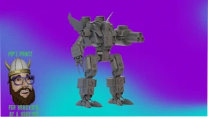 Modelo mecánico alternativo ONG Onager para Battletech 6 mm-10 mm-15 mm - Imagen 1 de 1