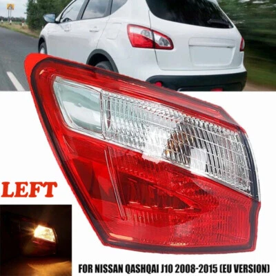 Left Rear Outer Tail Light For Nissan Qashqai 5&7 Seater J10 2010-13 Brake Lamp - Image 1 of 4