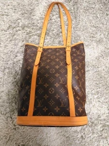 LOUIS VUITTON Tote Bag Monogram Bucket GM Shoulder Bag Brown M42236 Used - Picture 1 of 14