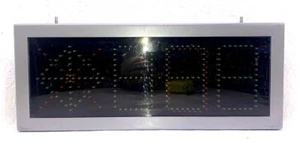 Digital LED Sign Q-FREE - TAS-53DA 130215 - 24 VDC 360 mA - Picture 1 of 4