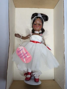 Effanbee Dance Ballerina Doll with Red Shoes – Black – 1141B - Tag + Box (1984) - Picture 1 of 10