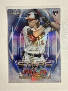 2023 Topps Series 2 - Stars of Mlb Chrome Gunnar Henderson #SMLBC-37 (RC) - Picture 1 of 2