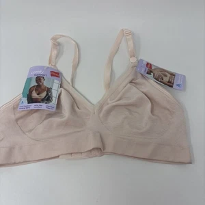 Hanes CustomFlex Fit Wirefree ligeramente forrado G795/HU11/HB95 talla S rosa - Imagen 1 de 5