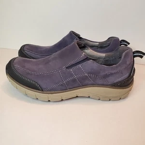 CLARK WAVE 26100043 WASSERDICHT MARINEBLAU NUBUKLEDER OBERMATERIAL GRÖSSE 7N - Bild 1 von 8