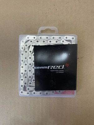 Cadena SRAM RED AXS, tapa plana, remache hueco, 120 eslabones Foto 1 de 2