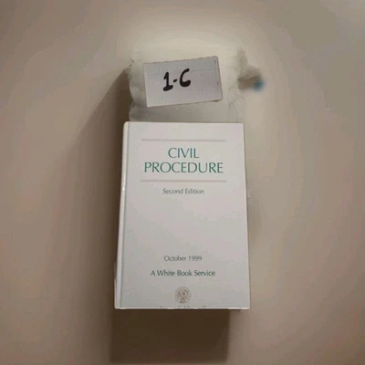 The Civil Procedure Rules A White Book Service 1999 Hardback With Supplement - Image 1 of 2
