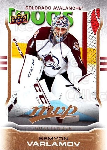 2014-15 Upper Deck MVP #66 Semyon Varlamov - Image 1 of 1