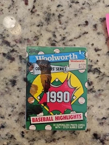 Topps 1990 Woolworth Baseball Collectors Series Complete Set Factory Sealed - Picture 1 of 3