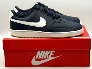 Nike Court Vision Lo Schuhe Herren Größe 11 Blau Obsidian Weiß Turnschuhe FZ5547 400 - Bild 1 von 10