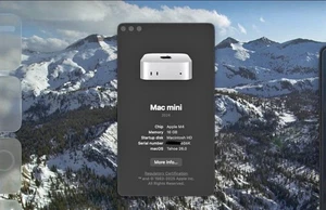 Apple Mac Mini M4 16/256Gb 2024 - Picture 1 of 5