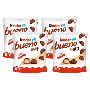 Kinder Bueno Mini -4 (paquete) 108 g/3,81 oz cada uno - obleas con relleno de avellana - Imagen 1 de 3