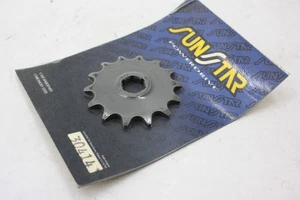 SUNSTAR 14T FRONT STEEL SPROCKET FOR 1983 1984 1985 HONDA CR125R MADE IN JAPAN - Picture 1 of 3