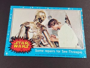 1977 TOPPS STAR WARS CARD #027 BLUE SERIES HIGH GRADE NRMT NR MINT - Picture 1 of 3
