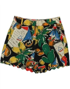 J. CREW Womens Abstract Pattern Chino Shorts US 0 XS W28 Multicoloured BZ04 - Picture 1 of 3