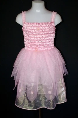 Childs Pink Ballerina Fairy Costume Girls Fancy Dress Age 6-8 - Image 1 of 3