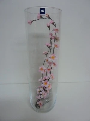 Leonardo Vase Milano klar, mit Deko, 50cm, NEU, OVP - Bild 1 von 4